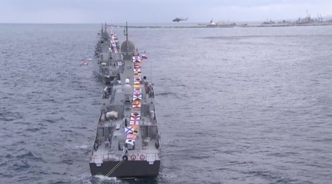  В Сирии отметили день ВМФ