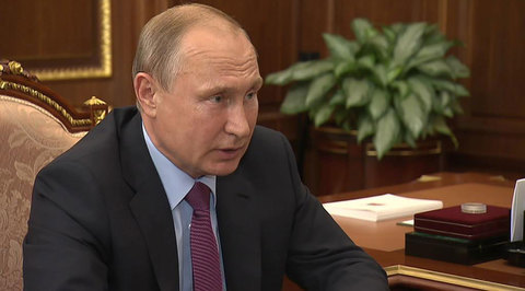 Путин обсудил с врио главы Красноярского края развитие транспорта в регионе