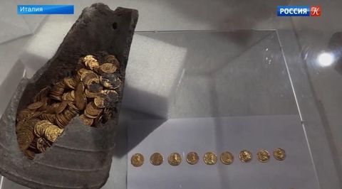 Клад эпохи Древнего Рима обнаружен в Северной Италии