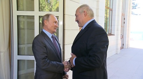 Владимир Путин и Александр Лукашенко встретились в Сочи 