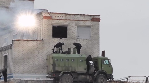 Российские самолеты Су-25СМ провели учения в горах Киргизии