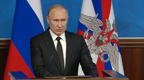 Путин: Россия легко возродит наземные ракеты, если Штаты выйдут из ДРСМД
