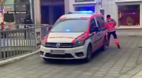 Один человек убит в результате стрельбы в центре Вены