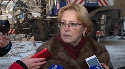 Вероника Скворцова рассказала о пострадавших при взрыве в Магнитогорске