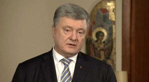 В ответ на вопрос о главе церкви Порошенко заявил, что "Россия - агрессор"