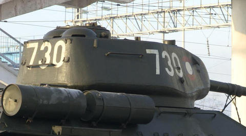 В Читу прибыл эшелон с танками Т-34 из Лаоса