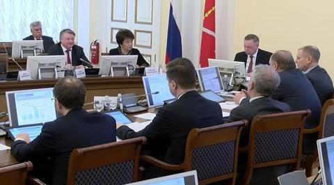 В Петербурге прошло первое заседание нового правительства