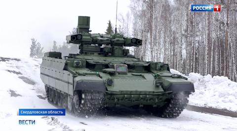 На Урале под Нижнем Тагилом обкатали военные "Терминаторы"