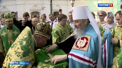 Представители поместных православных Церквей поздравили митрополита Онуфрия с 75-летием