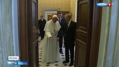 В Италии вместо Путина появился святой Владимир