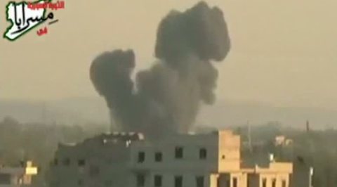 На границе Турции и Сирии прогремели взрывы