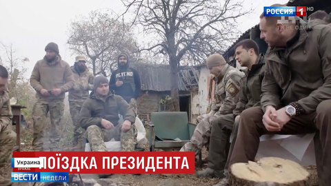 Разговор на русском: Зеленский и атошник выясняли, кто круче