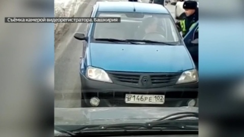 В Уфе арестован лихач, пытавшийся скрыться от инспекторов