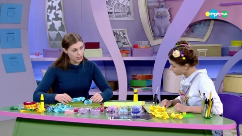 Объемные снежинки