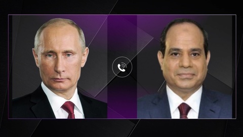 Путин провел телефонный разговор с президентом Египта