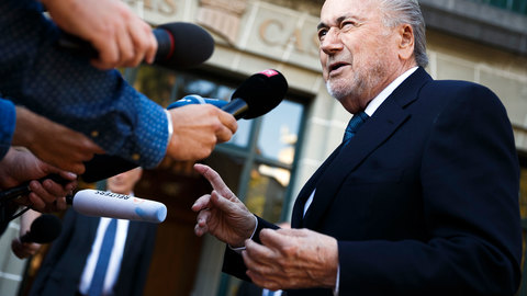 Йозеф Блаттер отстранен от футбольной деятельности почти на 7 лет