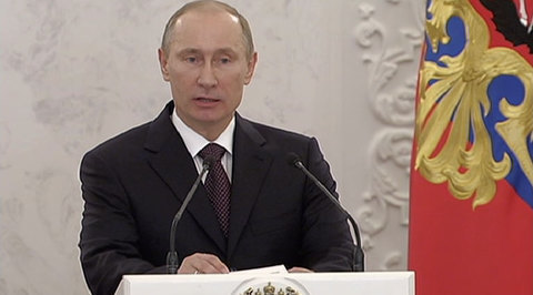 Владимир Путин: в России всегда побеждало единство