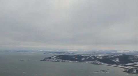 В районе поисков "Амурской" начался шторм