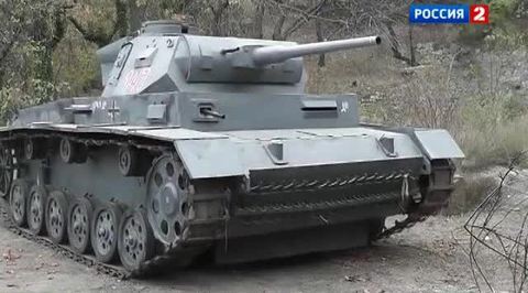 Panzer III от крымских умельцев