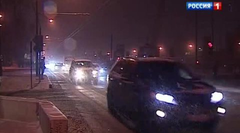 Москва утонула в снежной каше