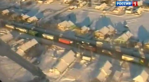 Движение между Москвой и Петербургом парализовано