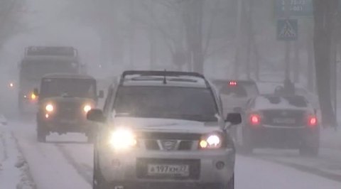 Циклон с Желтого моря обрушил на Приморье тонны снега