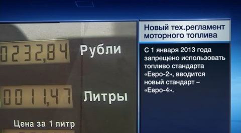В 2013 году россияне перейдут на Евро 4