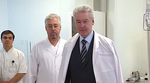 Сергей Собянин посетил пострадавших в катастрофе у Внукова