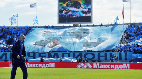 Строительство нового стадиона "Зенита" зашло в тупик