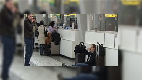 Воздушная блокада Европы продолжается. Эфир программы "Скажите прямо"