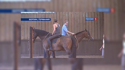 Наездник из Германии пожертвовал коня для спасения жены