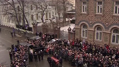 С Людмилой Гурченко прощались пять часов