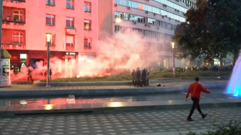 В Белграде продолжаются массовые беспорядки