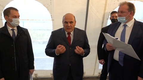 Мишустин раскритиковал состояние пункта пропуска на границе с Китаем