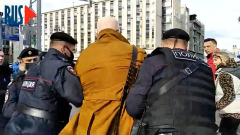 Соловей задержан на несанкционированном митинге в Москве