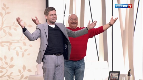 Игорь Маменко научил Корчевникова акробатическому трюку