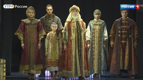 Наряды из телесериала – на модном показе (сюжет программы "Утро России")
