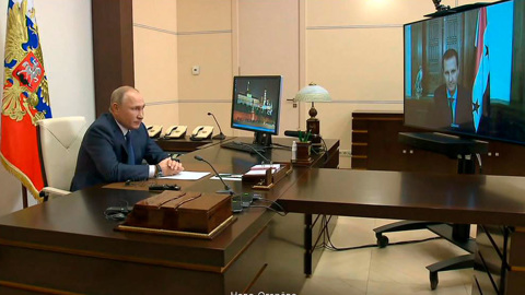 Путин и Асад обсудили взаимодействие в борьбе с коронавирусом