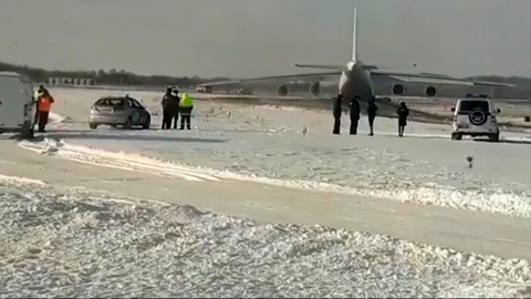 Причина жесткой посадки Ан-124 в Новосибирске – техническая неисправность
