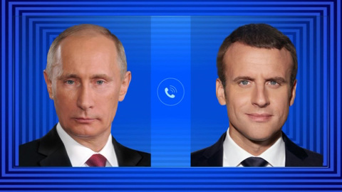 Путин и Макрон высказались за деэскалацию миграционного кризиса