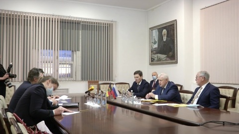 Сергей Миронов принял посла Германии в России