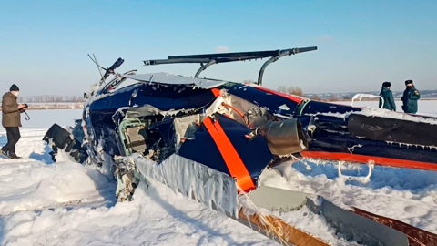 Два человека пострадали при крушении вертолета в Воронежской области