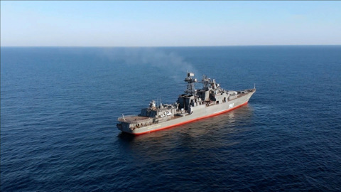 Фрегат "Маршал Шапошников" после модернизации вышел в Японское море