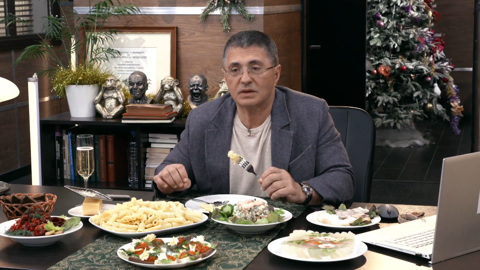 Доктор Мясников предостерег от ошибок за новогодним столом