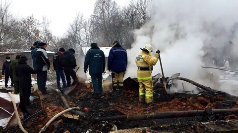 Пожар в Тамбовской области унес жизни четырех человек