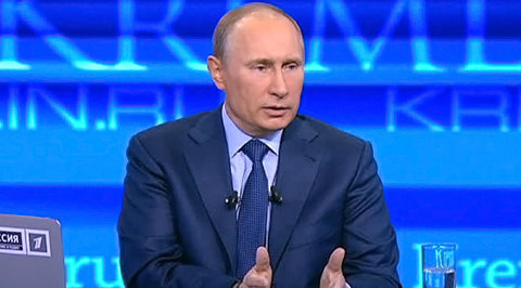 Путин рассказал, что было в письмах Березовского (эфир от 25.04.2013)