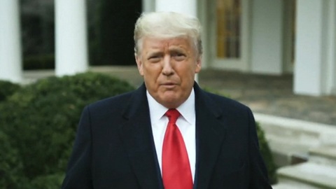Трамп осудил беспорядки в Вашингтоне и пообещал "безупречную" передачу власти Байдену