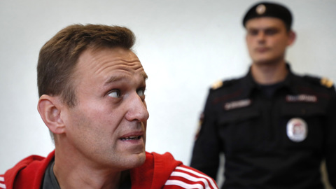 Алексей Навальный арестован до 15 февраля