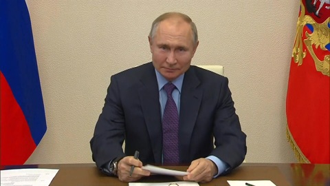 Путин заявил о необходимости координировать усилия стран ЕАЭС в условиях пандемии