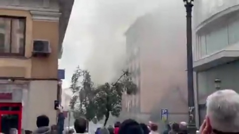 В столице Испании прогремел мощный взрыв